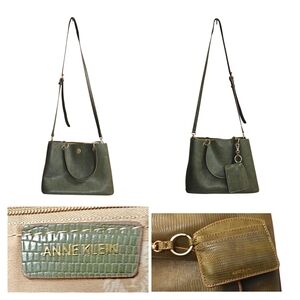 Anne Cole Green Shoulder Bag